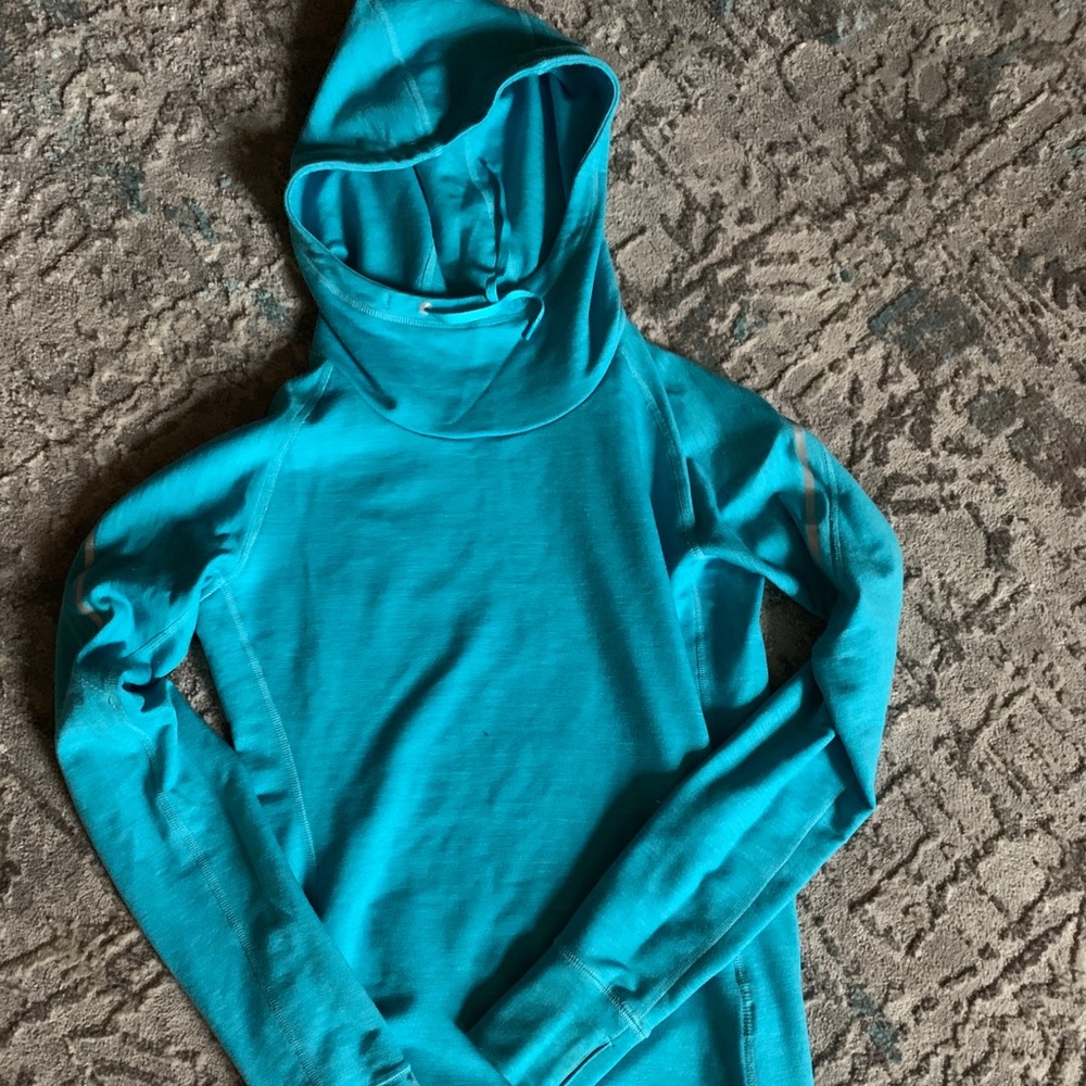 Blue Nike Running Hoodie